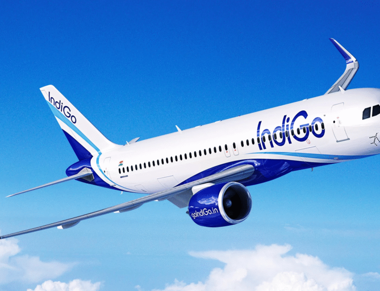 IndiGo share price